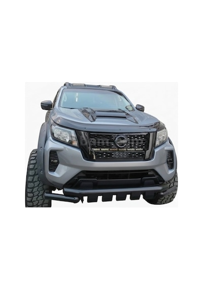 Nissan Navara 2015 - 2021 Siyah Shark Ön Koruma Demiri
