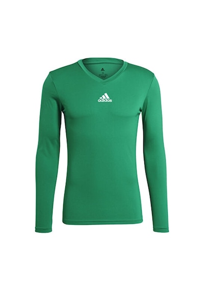 Adidas Team Base Tee Erkek Futbol Antrenman Uzun Kollu Tişört Gn7504 Yeşil Yeşil