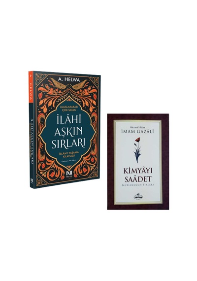 İlahi Aşkın Sırları & Kimyayı Saadet 2 Kitap Set & İslam'ı Y...