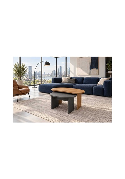 Katmanlı Tasarım Oval İkili Salon Orta Sehpası Ekonomik Demonte Servis Sehbası Orta Sehpa Ahşap-antrasit - 935220333 Ahşap-antrasit Katmanlı Tasarım Oval İkili Salon Orta Sehpası Ekonomik Demonte Servis Sehbası Orta Sehpa Ahşap-antrasit - 935220333 Ahşap-antrasit