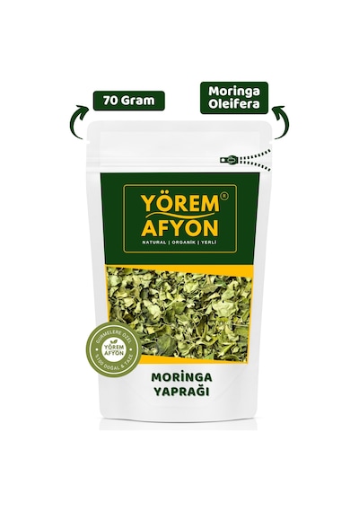 Yörem Afyon Kadim Geleneklerden Günümüze Mucizevi Şifa Moringa Yaprağı Moringa Oleifera 70gr.