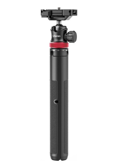 Ulanzi Mt-44 Selfie Çubuğu Telefon Ve Kamera İçin Tripod Maks. 146 Cm Yüksekliğinde Uzatılabilir Siyah/kırmızı