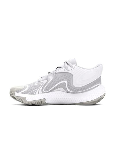 Under Armour Spawn 6 Mid Erkek Beyaz Basketbol Ayakkabısı 3027647-102 Beyaz