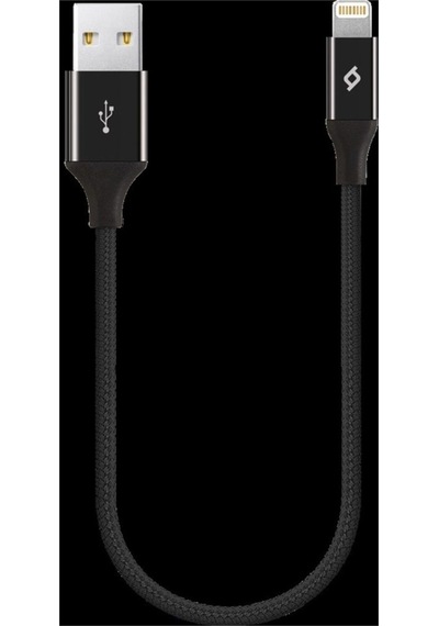 Ttec 2dk28s Alumicable Mini 30cm Apple Uyumlu iPhone Şarj Data Kablosu Siyah