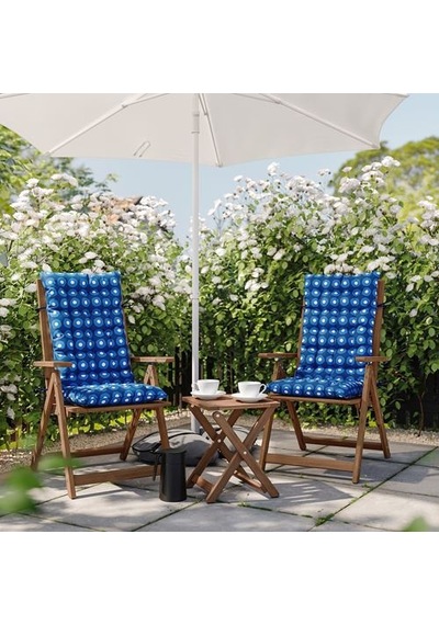 Ikea Klösan Dış Mekan Sandalye Minderi, Koyu Mavi, 45x116 Cm