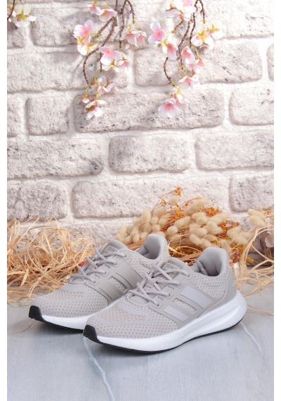Jump 35132 Hafif Rahat Orijinal Ürün Sneaker Kadın Spor Ayakkabı Krem