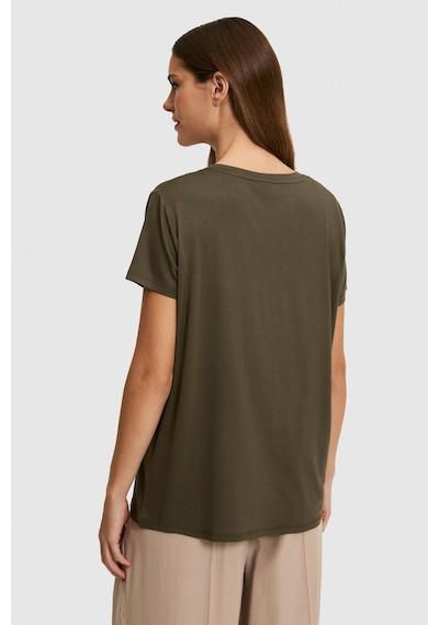 U.S. Polo Assn. U.s. Polo Assn. Kadın Koyu Haki Tişört Basic 50323448-vr111