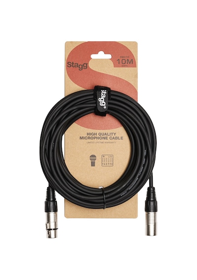 Stagg Smc10 10 Metre Mikrofon Kablosu Xlr Dişi - Xlr Erkek