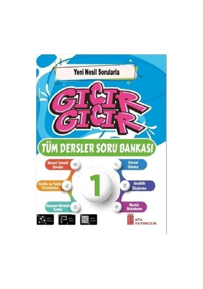 1. Sınıf Okula Yardımcı Eğitici Okuduğumu Anlıyorum - Tüm Dersler Soru Bankası- 10 Lu Hikaye Seti