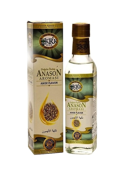 Gıda Anason Aroması Cam Şişe 250 Ml Anoson Aroma 250 ML
