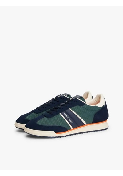 Tommy Hilfiger Em0em01664 Tjm Retro Runner Cleated Winter Erkek Günlük Ayakkabı Mavi