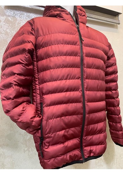 Calzare Erkek Şişme Mont - Bordo