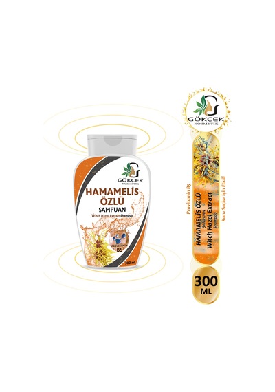 Gökçek Şifa Hamamelis Özlü Şampuan 300 ML