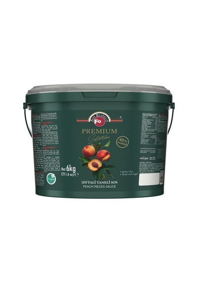 Şeftali Taneli Sos 6 Kg
