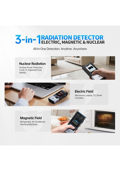 Fnırsı Gc-03 Çok Fonksiyonlu Radyasyon Detektörü Test Cihazı