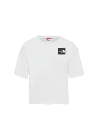The North Face Cropped Fıne Tee Kadın Tişört Nf0a4sy9fn41 Beyaz