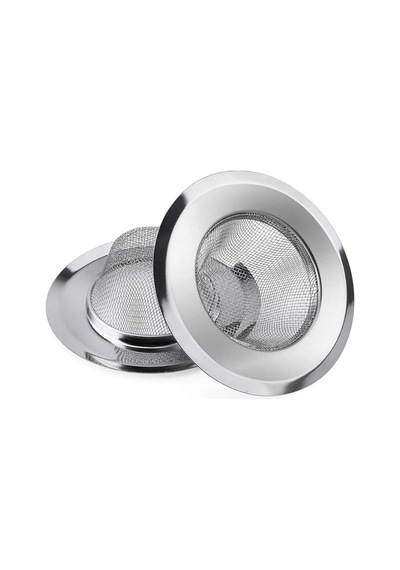 Büyük Boy Lavabo Gider Süzgeci, Paslanmaz Çelik 9 Cm Paslanmaz Çelik Diğer