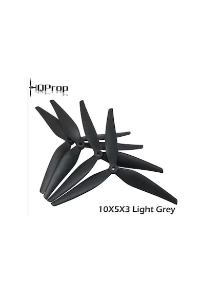 Hqprop 10x5x3 1050 3 Bıçak Fpv Drone Pervane Çifti