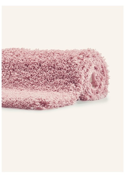 Musa Banyo Paspası 80 Cm, Yuvarlak, Yumuşak, Kaymaz, Hızlı Kuruyan Açık Pembe