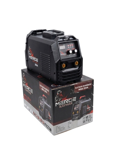 Merde 250a Dijital Göstergeli Inverter Kaynak Makinesi Mma 250