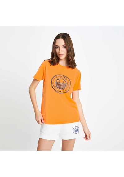 Ellesse Kadın Turuncu Tişört Ef132-salmon 001