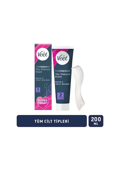Veet Smooth & Fresh Hassas Ciltler için Tüy Dökücü Krem 200 ML