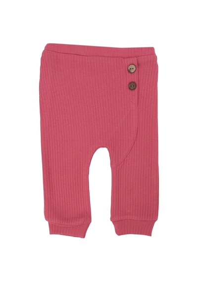 Bebelop Unisex Bebek Raporlu Basic Düğme Detaylı 2'li Alt Üst Takım 001