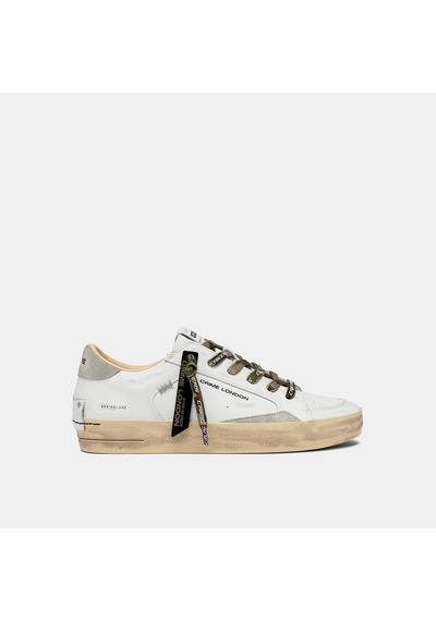 Sneaker Erkek 19108pp8.10 Crime London Sk8 Deluxe 10/c08k White Beyaz