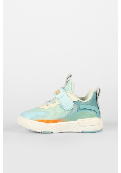 Vicco Daphne Baskılı Erkek Bebek Mavi Sneaker Mavi
