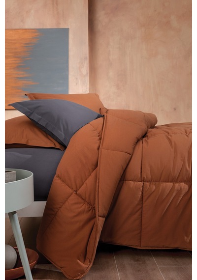 Yataş Bedding Mix&Match Penny Çift Kişilik Yorgan - Kiremit