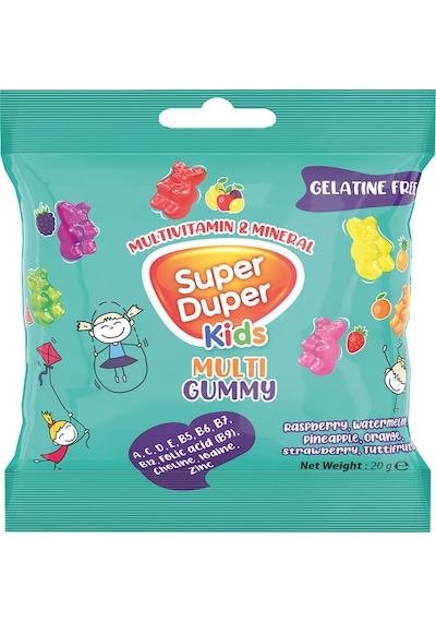 Super Duper Kıds Vıtamınlı Jelıbon - 40 Paket