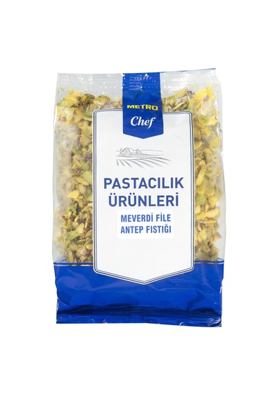 Metro Chef File Antep Fıstık 250 G - Süsleme Ve Kaplama İçin İdeal 2'li Ekonomik Paket - 2 Adet Tarı