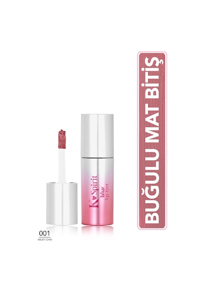 Flormar K-spirit Blur Lip Tint Blur Efektli & Nemlendirici Uzun Süre Kalıcı Ruj 001mılkychaı