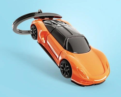 Metalmorphose Supercar Anahtarlık Turuncu