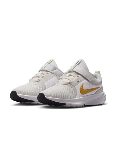Nike Nıke Star Runner 5 Ps Beyaz Kız Çocuk Günlük Spor Ayakkabı Hf7005-007