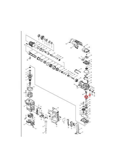 Makita HR3200C Rulman 6004 Ürün Kodu 211332-2