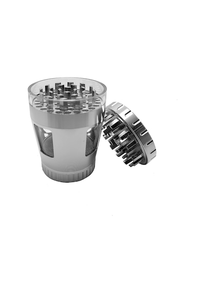 50 MM Silver Tütün Baharat Herbal Öğütücüsü Parçalayıcı Rc82slv