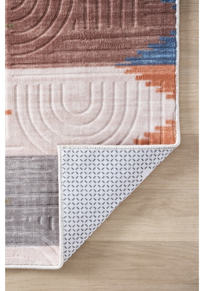 Raschel Carpet Premium Bohem Yıkanabilir Leke Tutmaz Modern Multi Çok Renkli Özel Seri Kaymaz Taban Yolluk Rcmultı Yllk 001 Çok Renkli