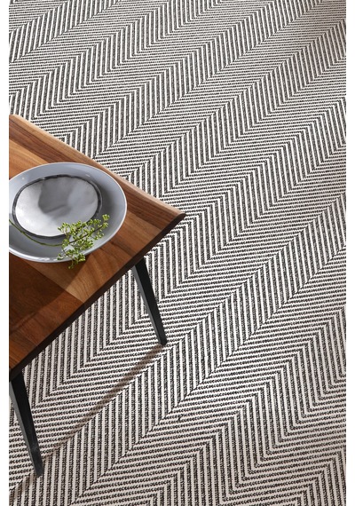 Yuvarlak Sisal Elit 1002 Gri Hasır Görünümlü Modern Salon Oturma Odası Dört Mevsim Halı Gri Gri