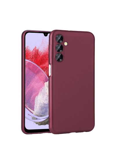 Zore Samsung Galaxy Uyumlu M34 5g Kılıf Nvth Premier Silikon Kapak - Mürdüm