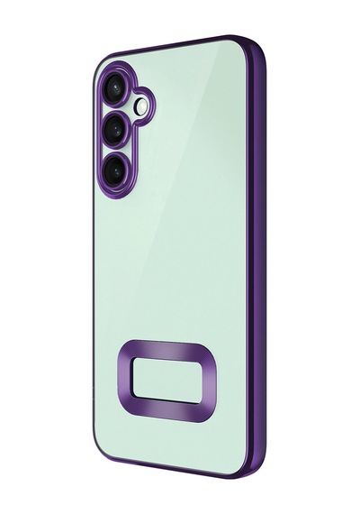 Galaxy Uyumlu  S24 Fe Kılıf Kamera Korumalı Logo Gösteren Zore Omega Kapak Çok Renkli