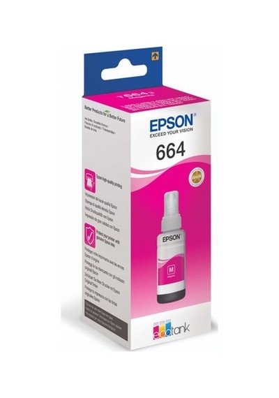 Epson T664 Kırmızı Mürekkep
