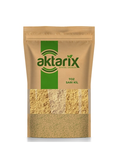 5 Kg Doğal Toz Sarı Kil