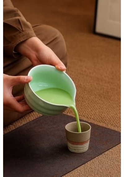 Seramik Chawan Matcha Çayı Köpürtme Kasesi Ve Whisk Matcha Tutucu Mt216