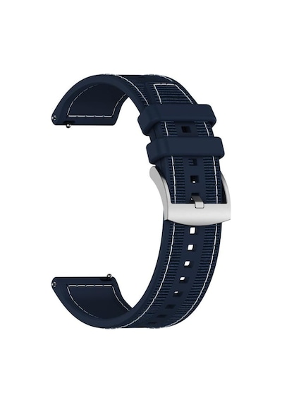Teleplus Samsung Galaxy Uyumlu Watch 4 42mm Kordon Dikişli Rdb88 Silikon Kordon 20mm