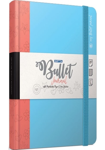Gıpta Bullet Journal Tarihsiz Noktalı Günlük Defteri 168Yp-13X21 Gıpta Bullet Journal Tarihsiz Noktalı Günlük Defteri 168Yp-13X21
