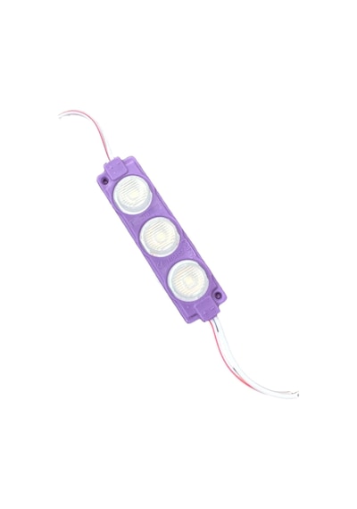 3 Ledli Modül Led Mor