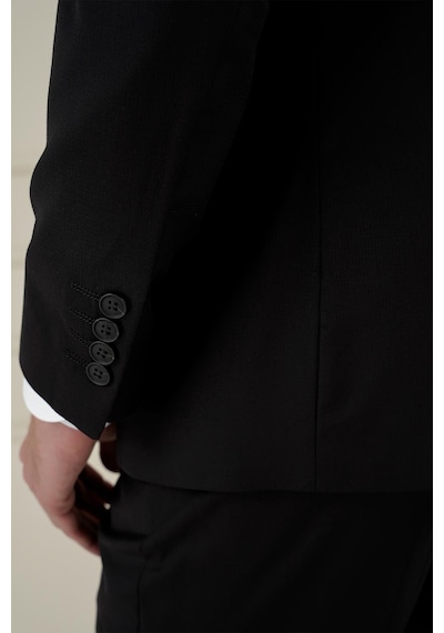 Efor Tk 908 Slim Fit Siyah Spor Takım Elbise Siyah Efor Tk 908 Slim Fit Siyah Spor Takım Elbise Siyah