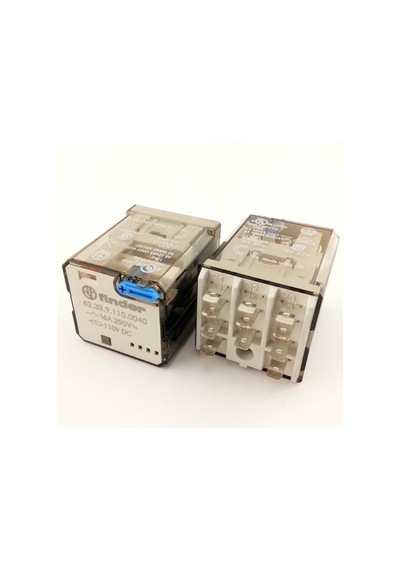 Finder Röle 62339110.0040 Soket Tip Faston 187 4,8X0,5 AgCdO  3NA