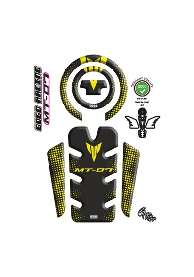 Yamaha Mt07 2021 Tank Pad 007